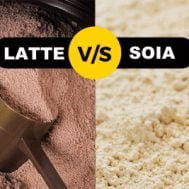 Confronto tra proteine della soia e proteine del latte